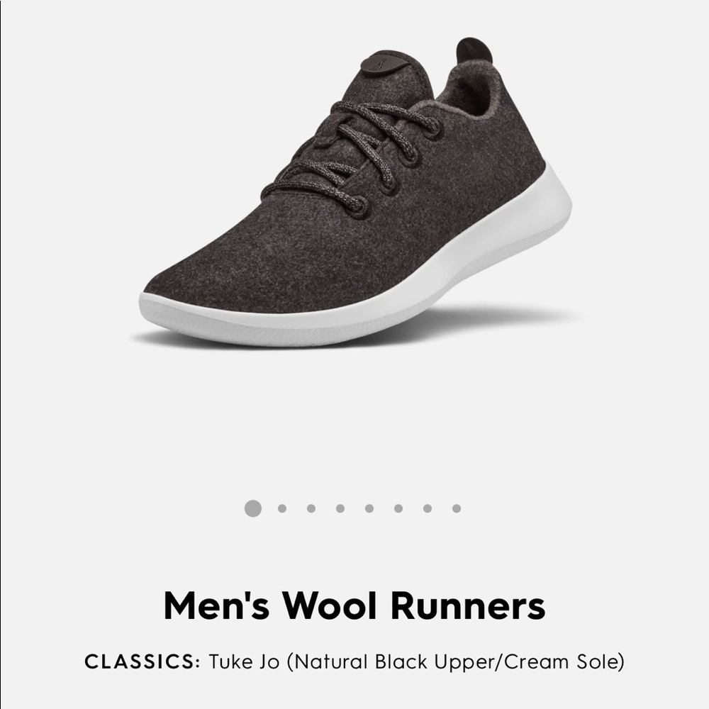 Allbirds Men’s Wool Runners Shoes Size 10 EUC